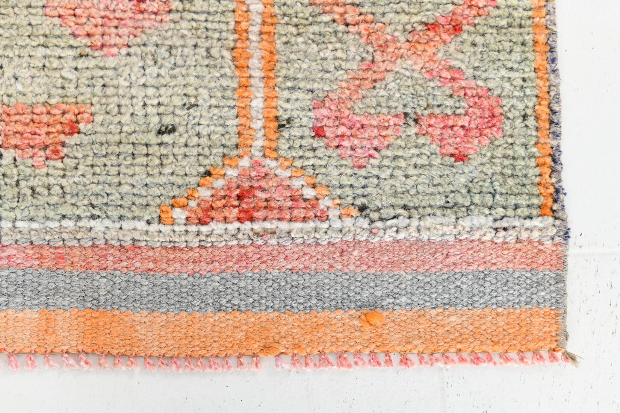 Tapis de couloir vintage turc, 90 x 319 cm