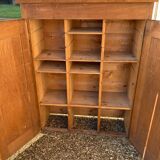 Locker cabinet and desk