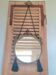 Antique bronze mirror, Victorian style