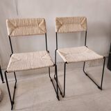 5 mulched italian chairs