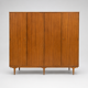 Vintage 4-door wardrobe from the 1960s
