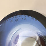 Asymmetrical Holmegaard bowl by Per Lutken