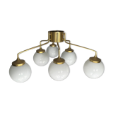 Ceiling lamp by Reggiani Italy 1970