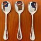 Christofle pearls, 6 ice cream spoons, sorbet, new condition