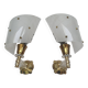 Pair of vintage rockabilly wall lights from the 60s