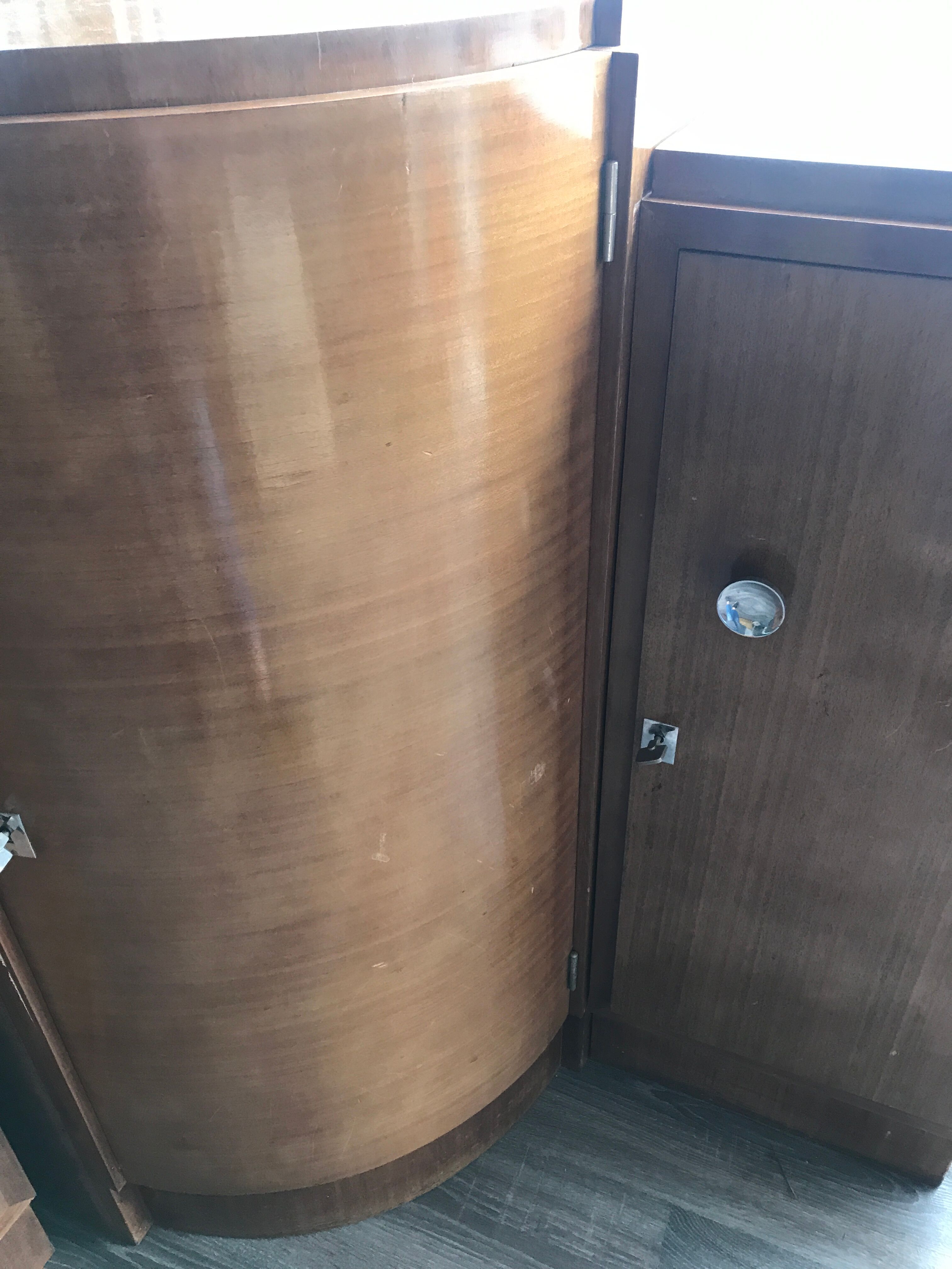 Art Deco 30s corner buffet bar