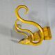 Wall coat rack Curved wood-Thonet with 3 hooks-1910 -