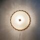 Glass ceiling lamp from Limburg, Germany, 1960s