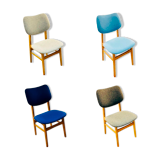 Set of four dining chairs
