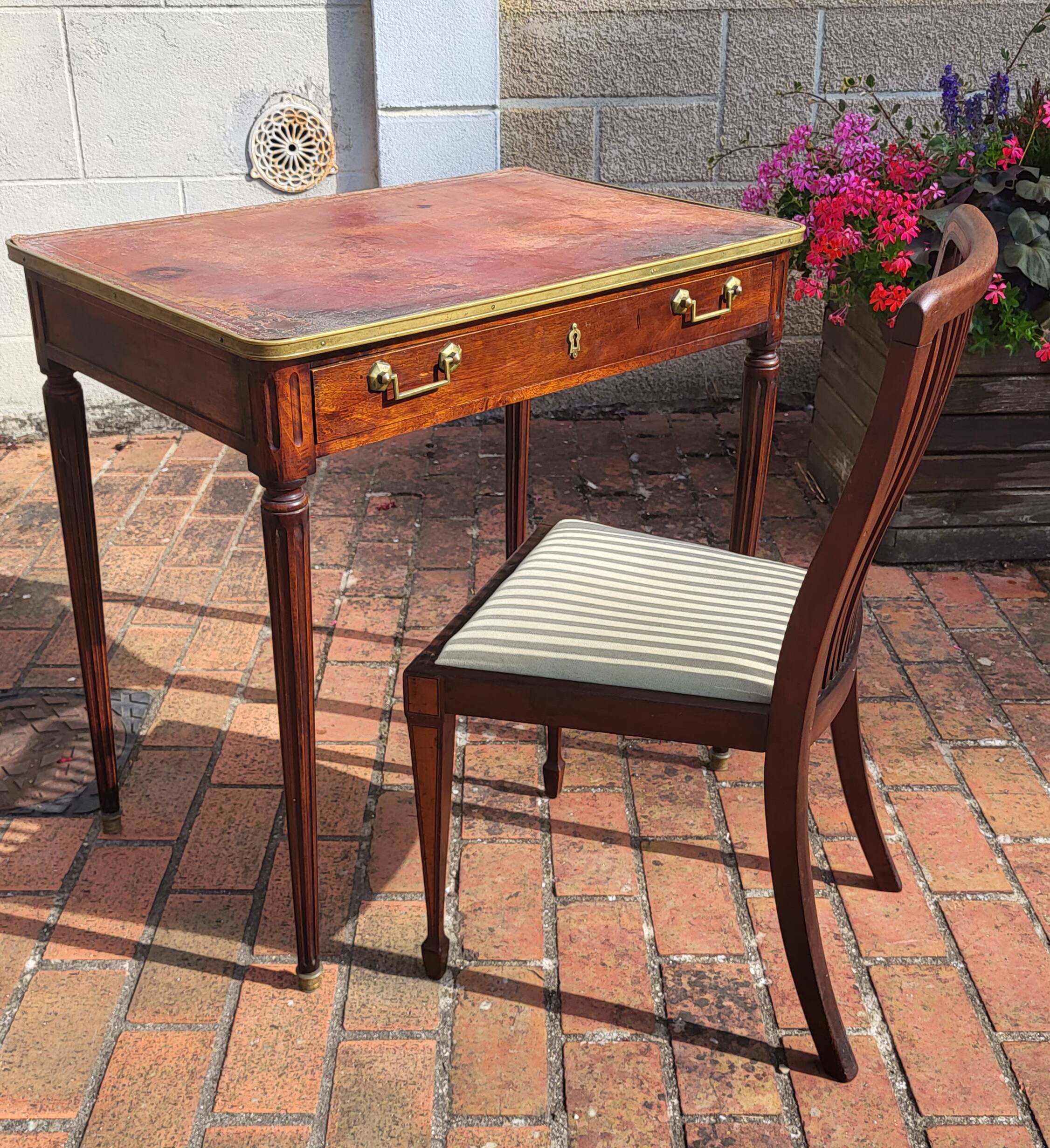 Louis XVI style desk, 19th century