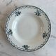 Set of 6 antique deep plates — Céranord pottery, model