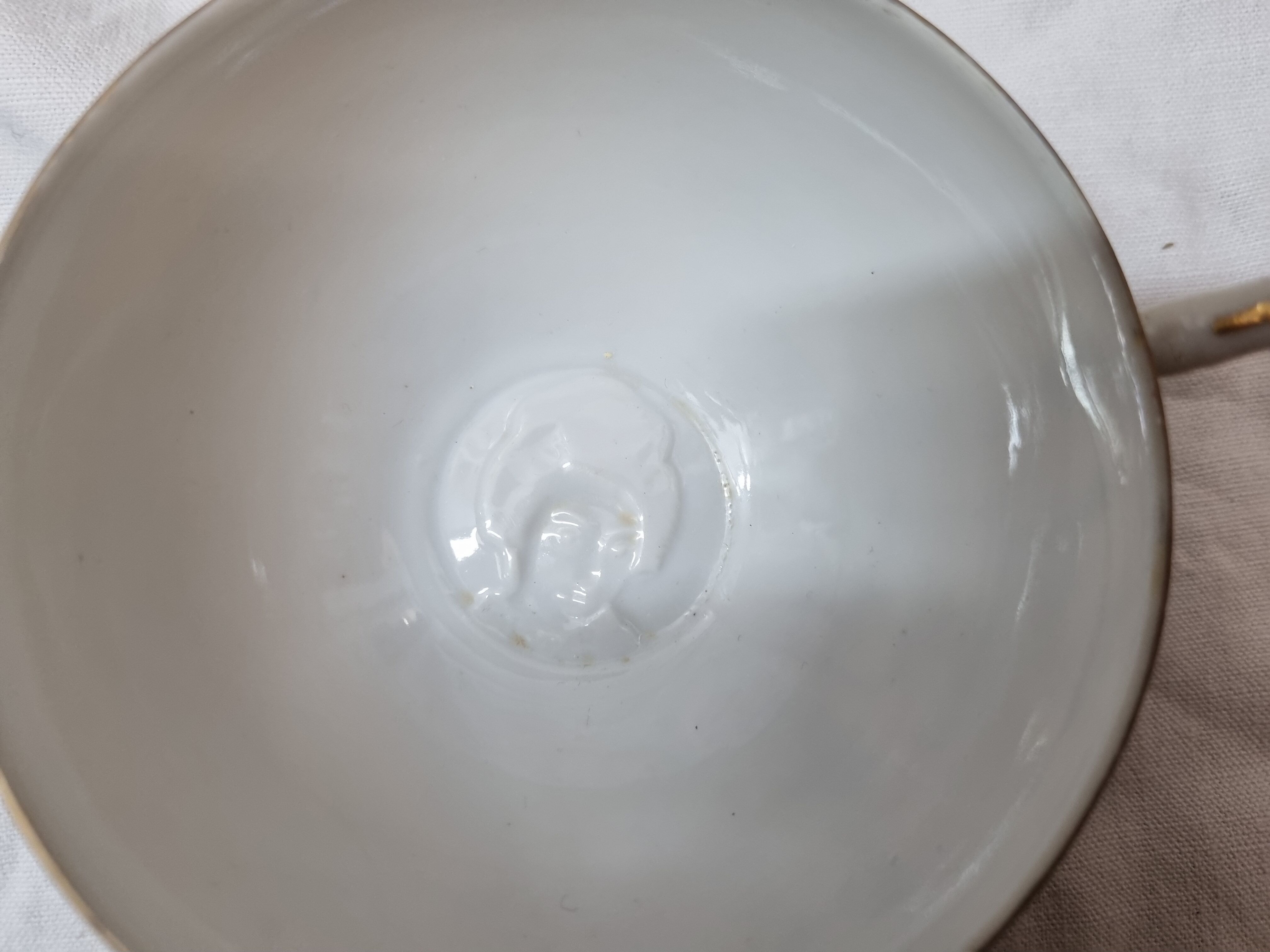 Fine Japanese porcelain for tea