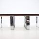 Trois tables à manger/bureau en bois de rose luxueuses par Ladislav Vrátník, années 1970.