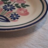 HBCM porcelain plate "Mulhouse" in very good condition.