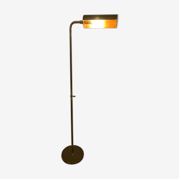 Brass e-reader floor lamp from the 60s