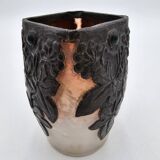 Tevan Margit Art Nouveau Glass Paste Vase