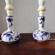 Pair of vintage lamp bases from Martres Tolosane