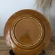 Vintage set of 11 brown dessert plates Lunéville