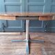 Vintage round table with extensions 1970