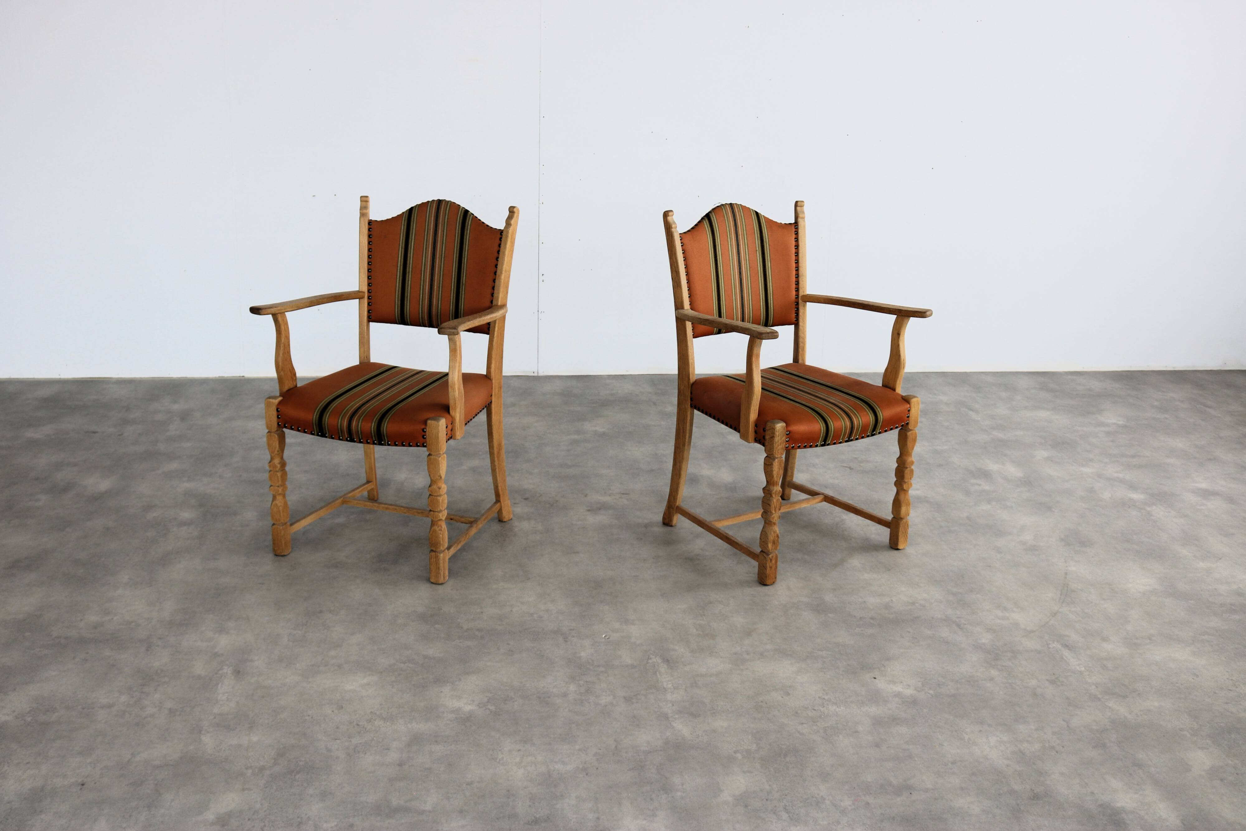 Brutalist dining chairs | vintage chairs | danish
