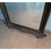 Miroir baroque "trumeaux" en bois massif sculpté.