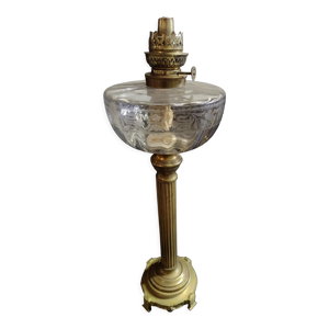 Lampe colonne corinthienne