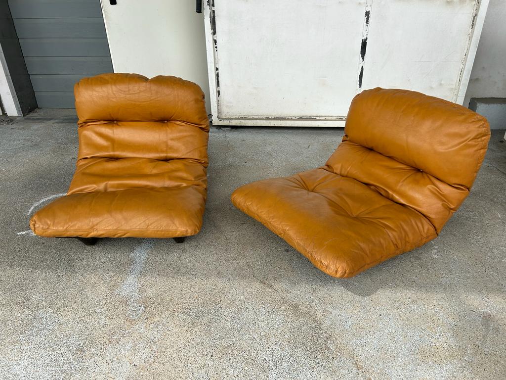 Paire de Fauteuils Marsala par Michel Ducaroy pour Ligne  Roset 1971