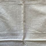 Pair of hand-embroidered SR monogram pillowcases.