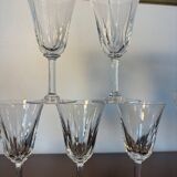 7 wine glasses Cerdagne Saint Louis