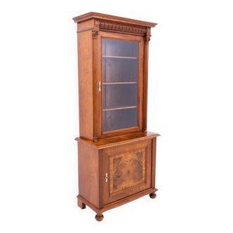 Antique bookcase, circa 1900, Northern Europe. After renovation.