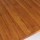 Vintage Danish round extendable dining table 1960s