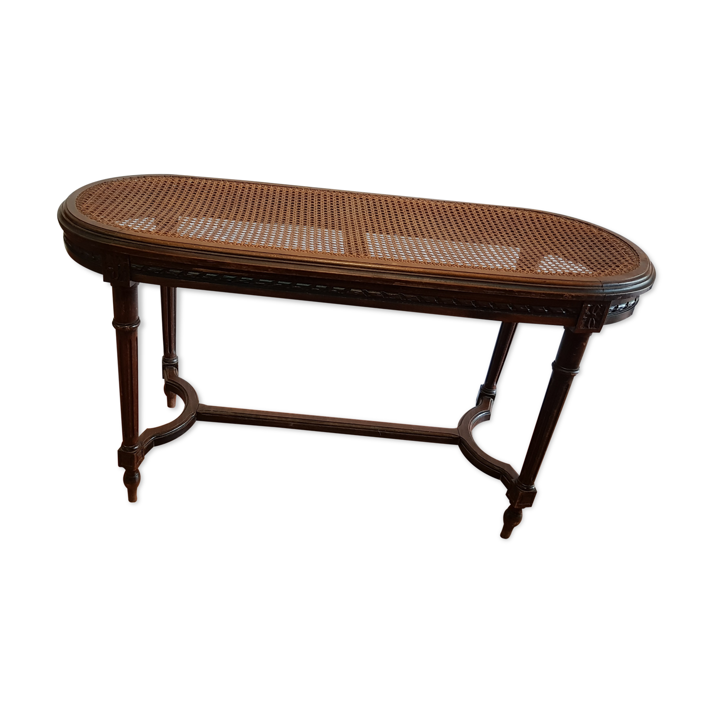 Two-seater piano bench