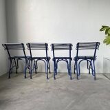 Series of 4 Arras chairs 1900