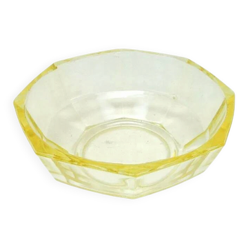 Assiette au citron I8K ART DÉCO