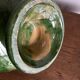 Neo-classical glazed earthenware cup from Biot 1960