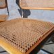 Pair of Cesca B32 chrome and cane chairs Designer Marcel Breuer