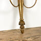French antique louis XVI style giltwood wall sconces