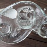 Blown glass salt cellar