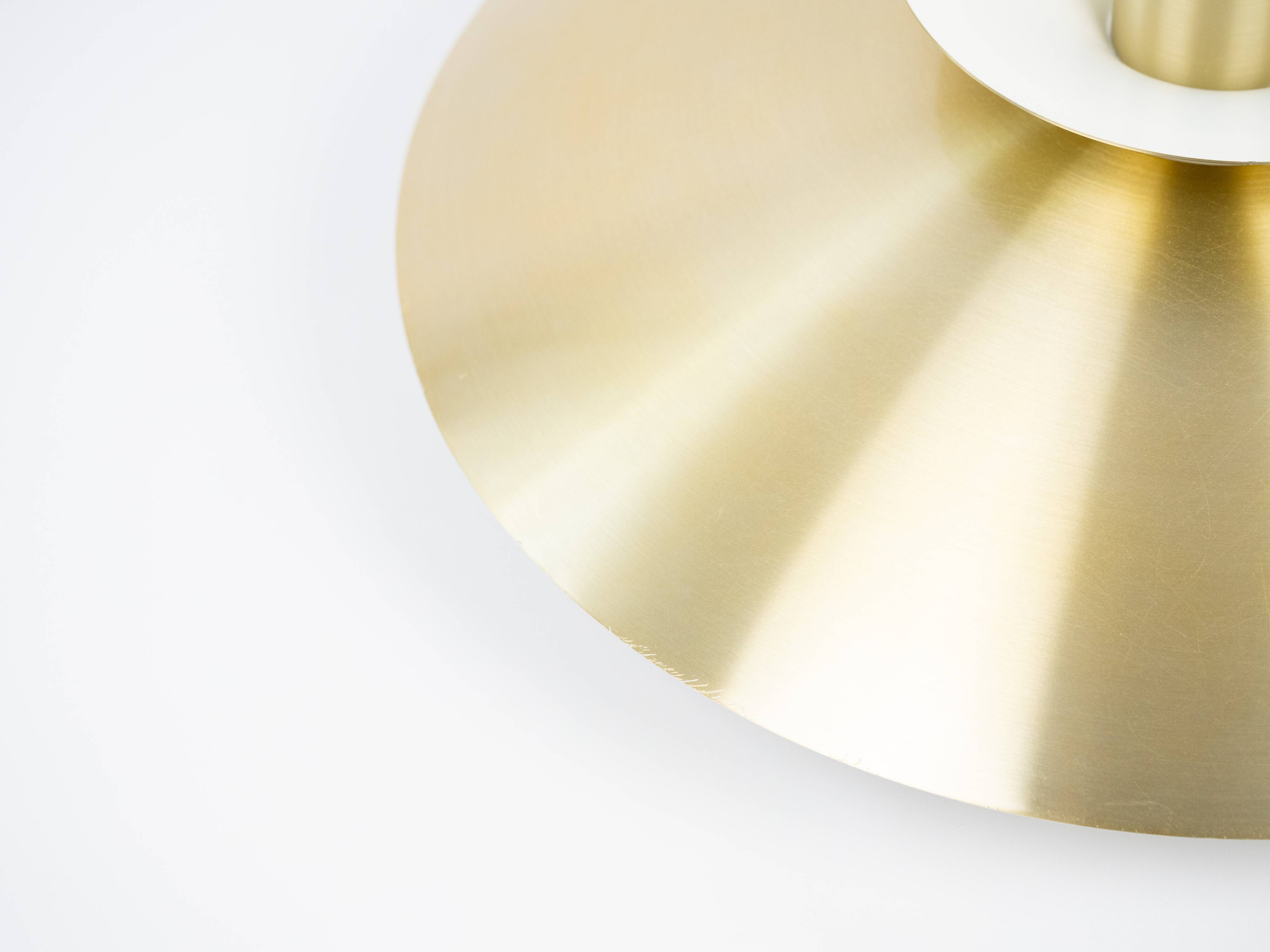 Danish vintage pendant lamp Jeka by Kurt Wiborg, 1980s