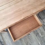 Country style oak farmhouse desk / table
