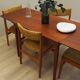 Set of six teak chairs, Danish design, 1970s, production: Denmark