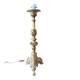 Golden wooden lamp base