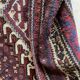 Old Afghan wool rug 270x186cm