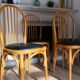 Série de 8 chaises bistrot