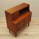 Teak secretary, Danish design, 1970s, production: Denmark