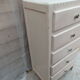 Vintage white dresser