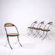 Set of 4 chairs Italy 1970