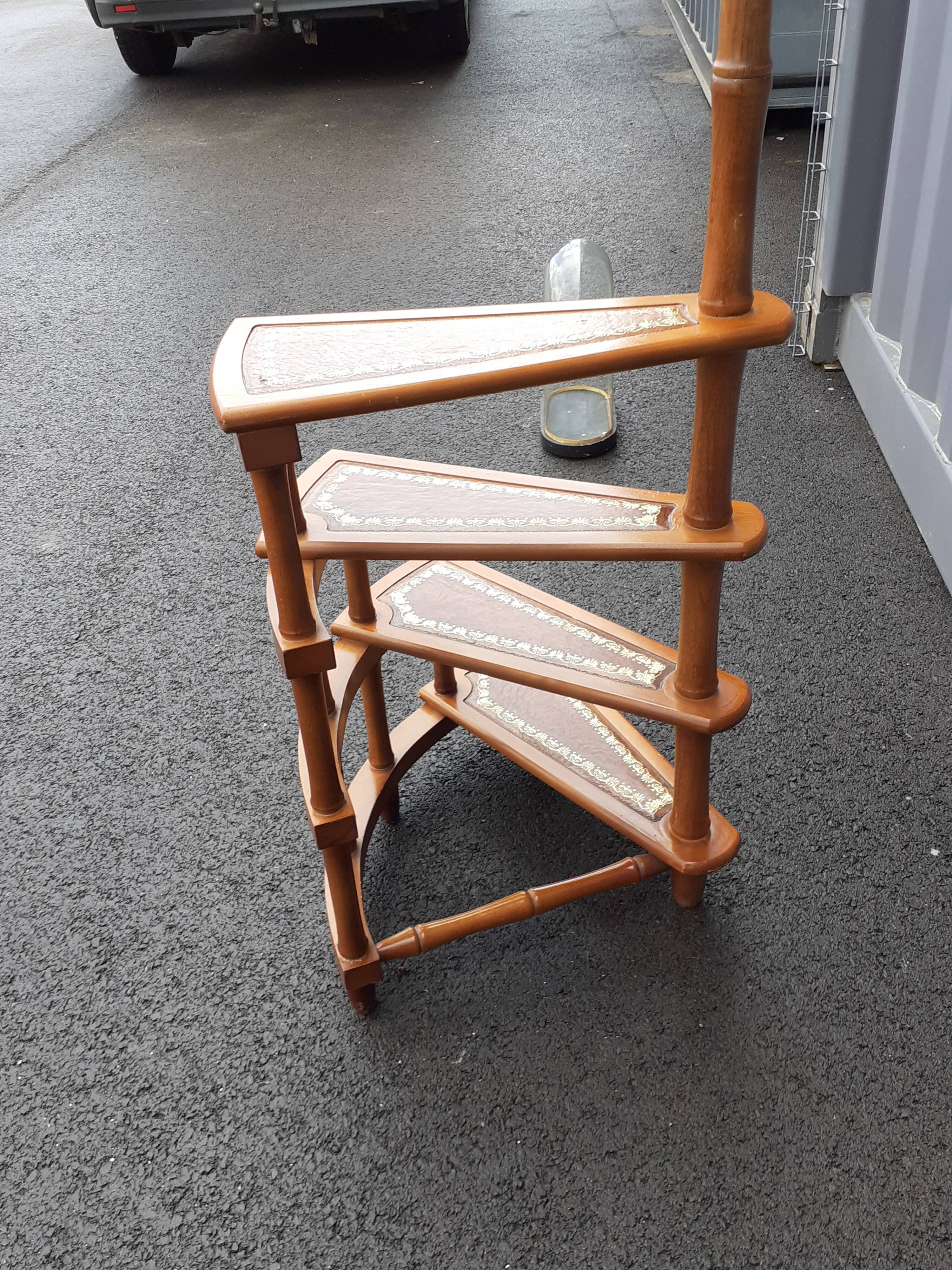 Ancient library staircase