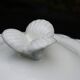 Tureen in white Gien earthenware Louis XV model