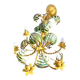 Exotic vintage lustre